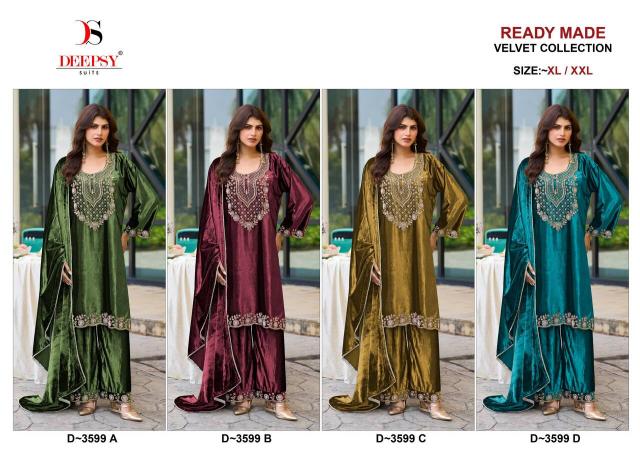 Deepsy suits D no 3599 salwar kameez wholesale market in mumbai
